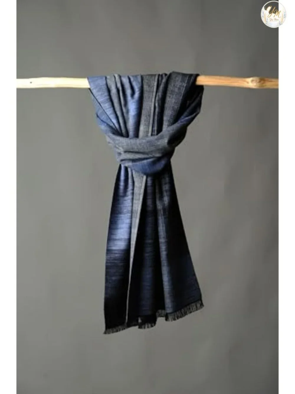Luxurious Pure Silk Scarf for Winter, Soft Warm, 71x12 One Size